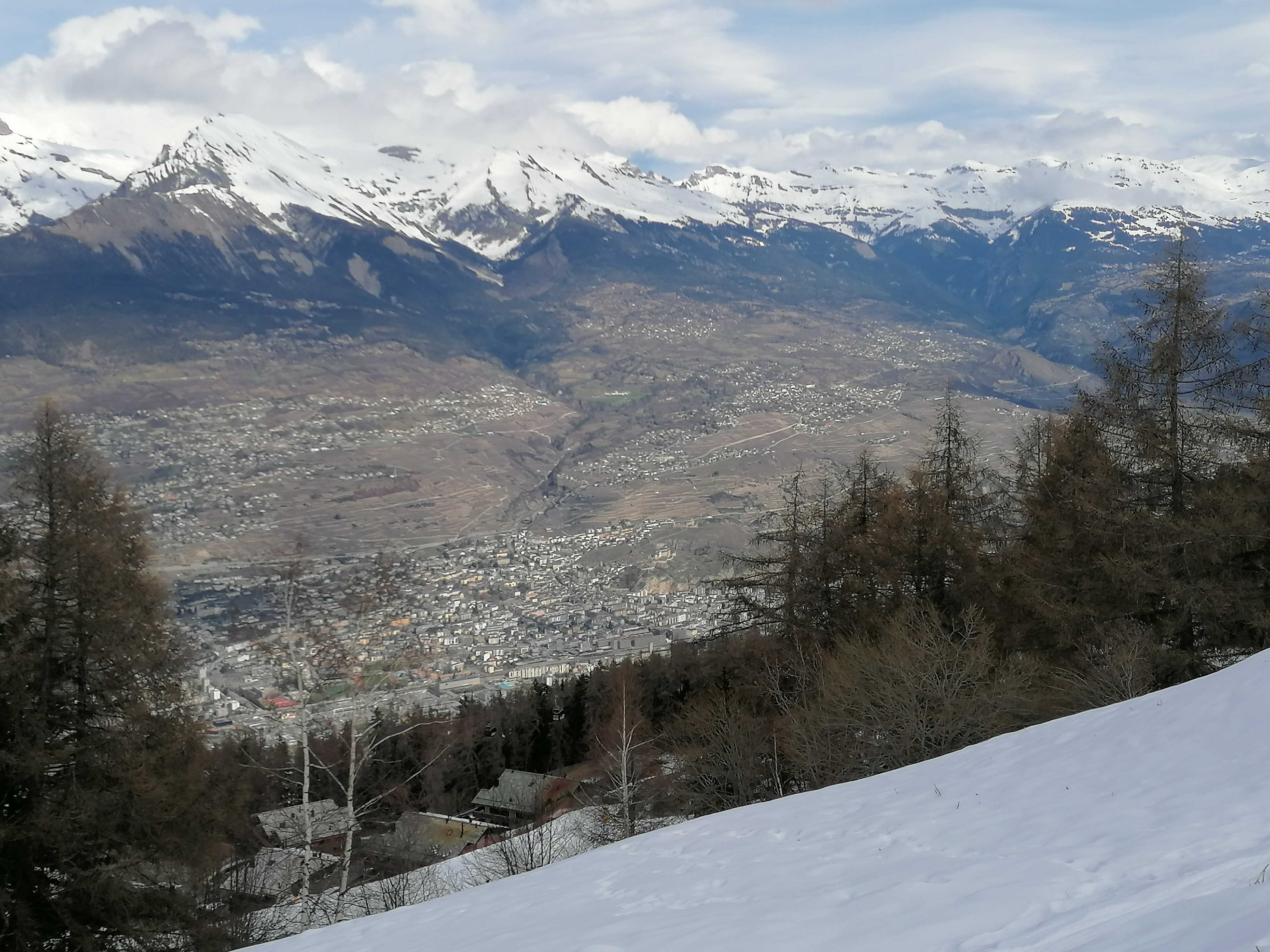 oberhalb von Veysonnaz